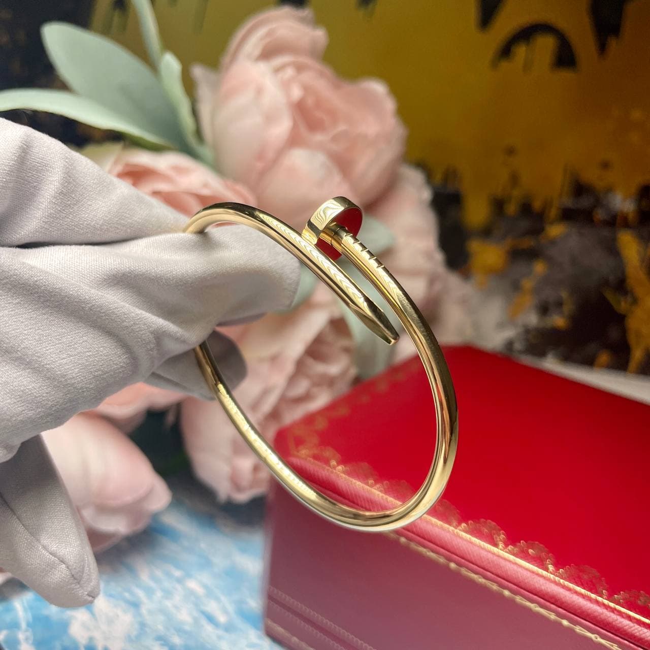 Браслет Cartier Juste Un Clou без бриллиантов (желтое золото 750) — фото 3