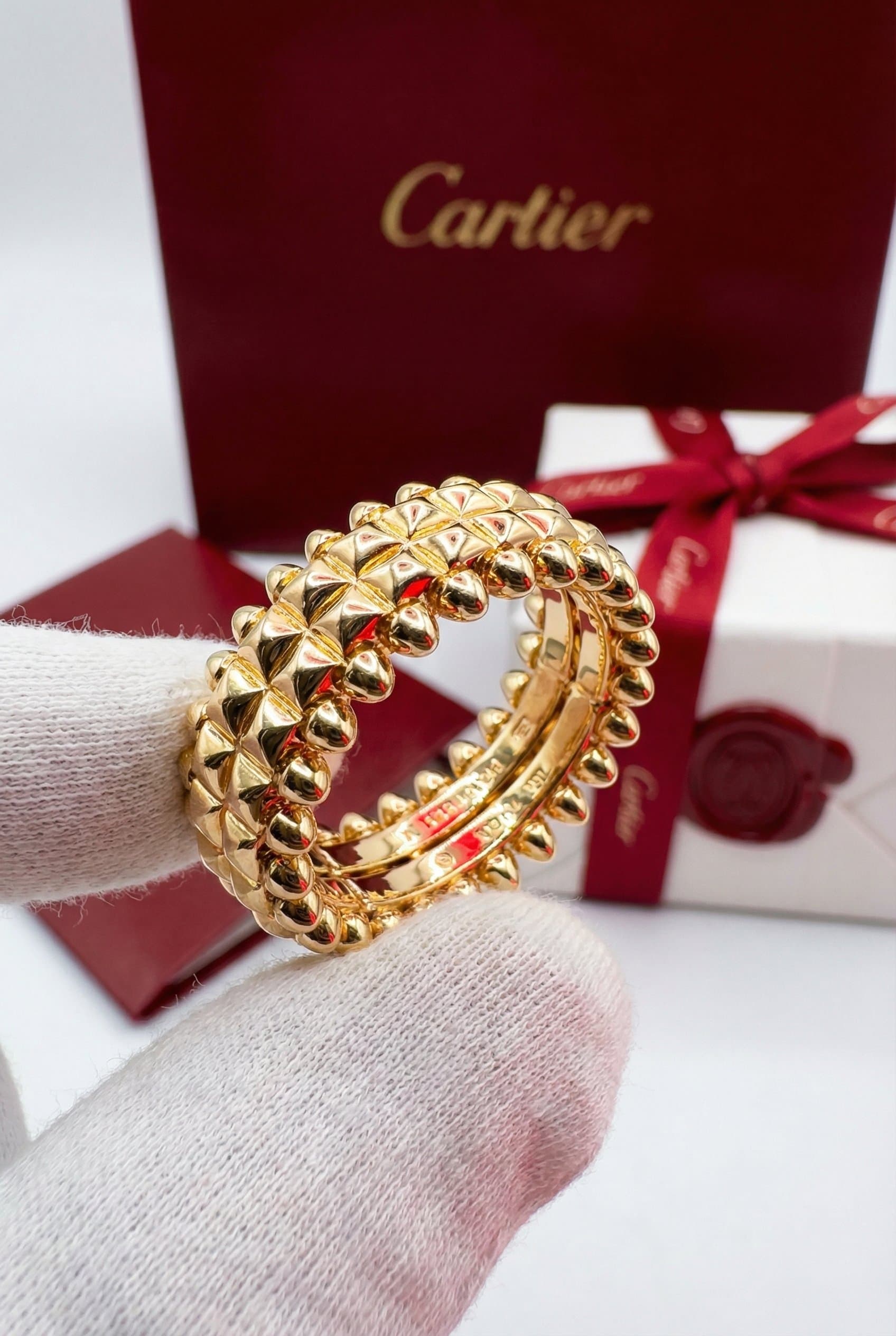 Золотое кольцо Cartier Clash de Cartier — фото 2