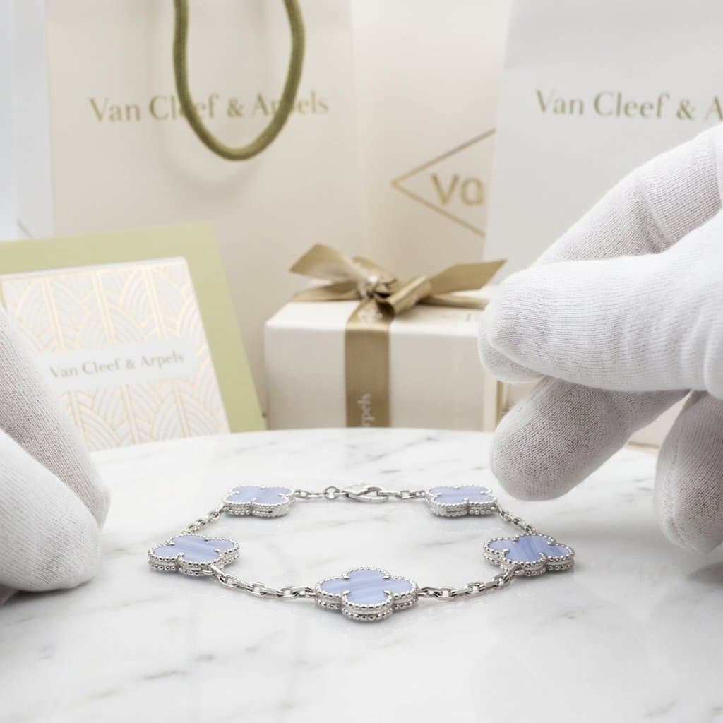 Браслет Van Cleef & Arpels Vintage Alhambra, 5 мотивов