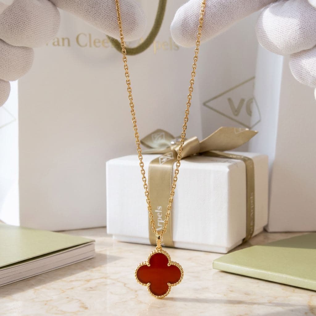 Колье Van Cleef & Arpels Magic Alhambra, 1 мотив — фото 4
