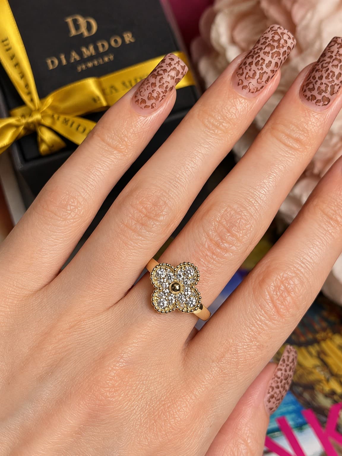 Кольцо Van Cleff с бриллиантами 0,52ct — фото 5