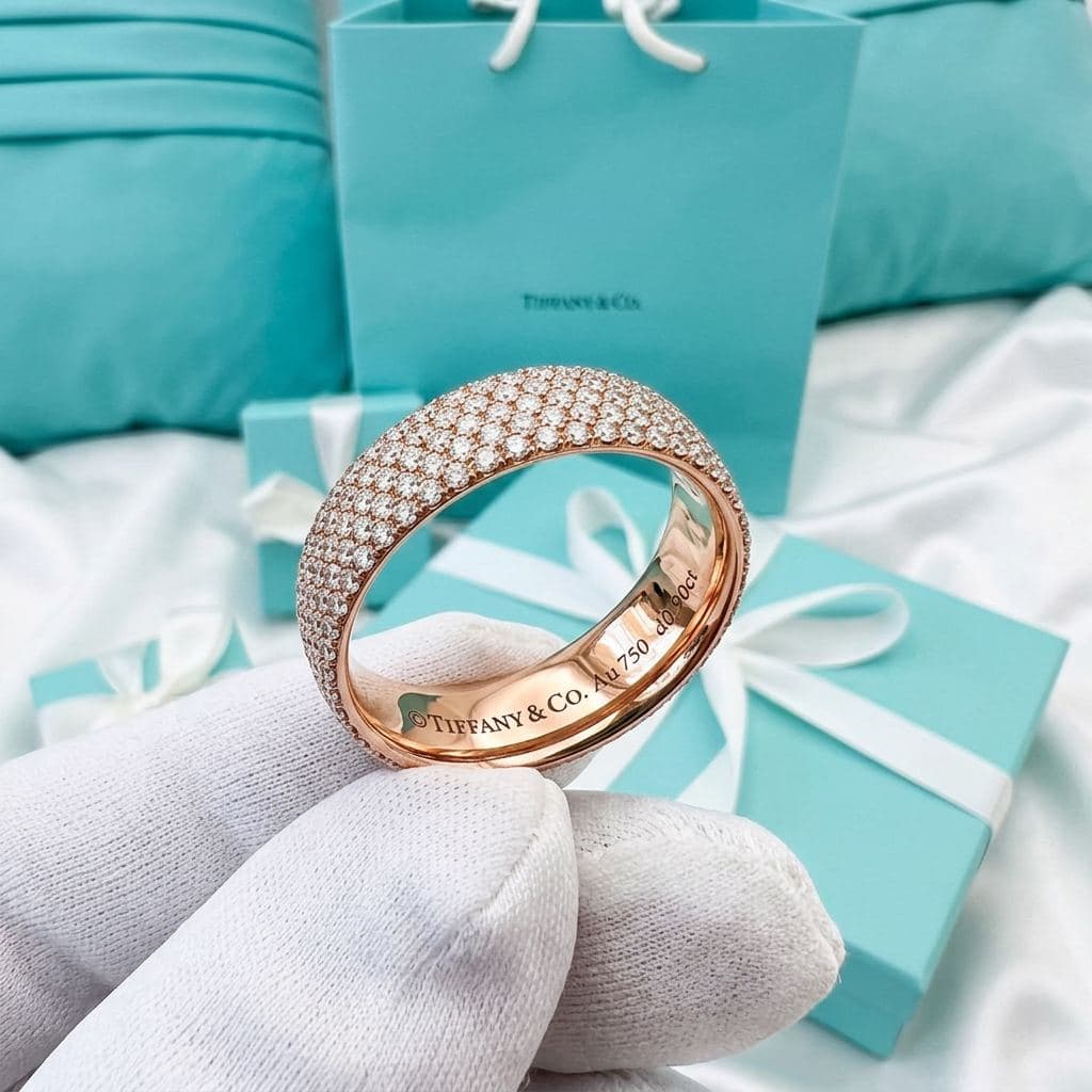 Кольцо Tiffany Metro — пять рядов