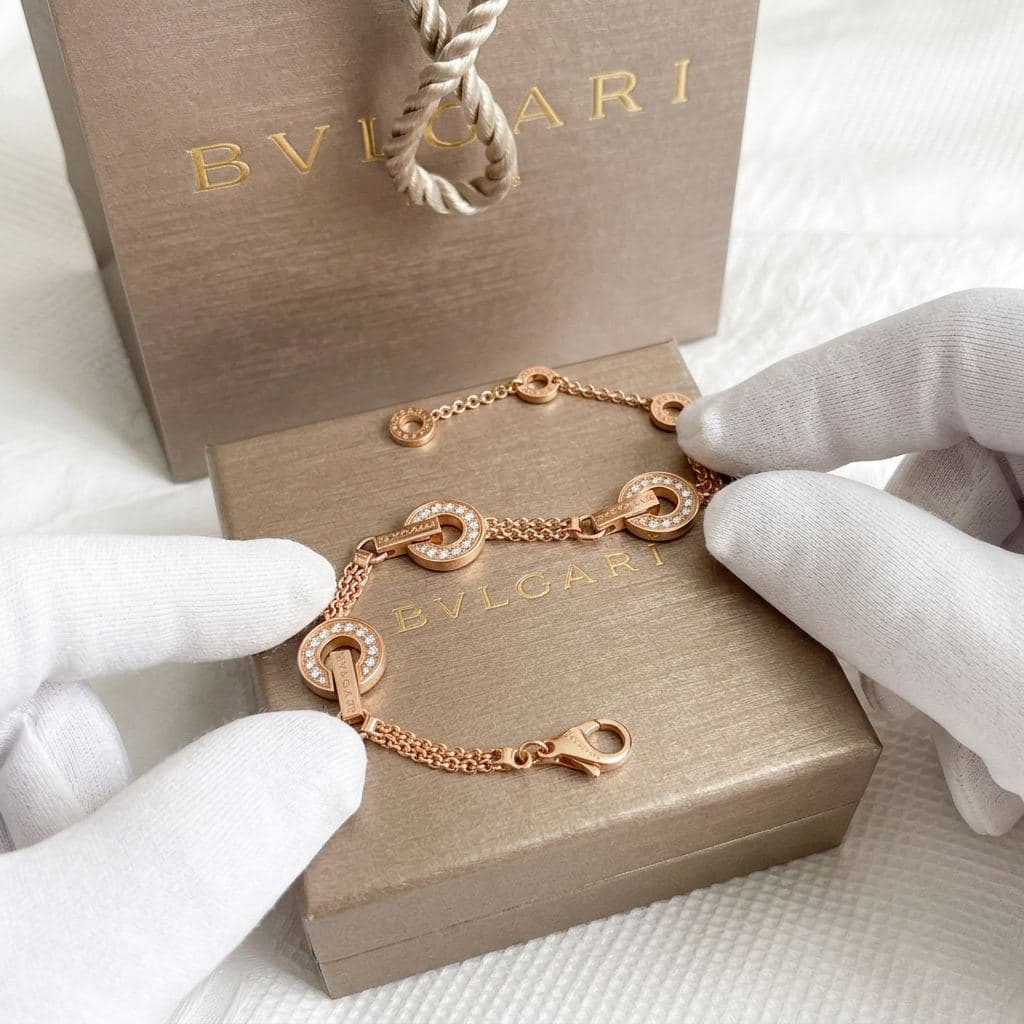 BVLGARI BVLGARI браслет, Розовое золото