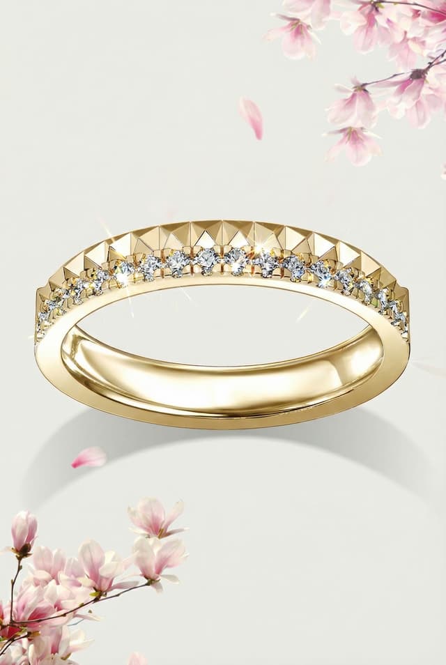 DIAMDOR Золотое кольцо с бриллиантами 0,22ct