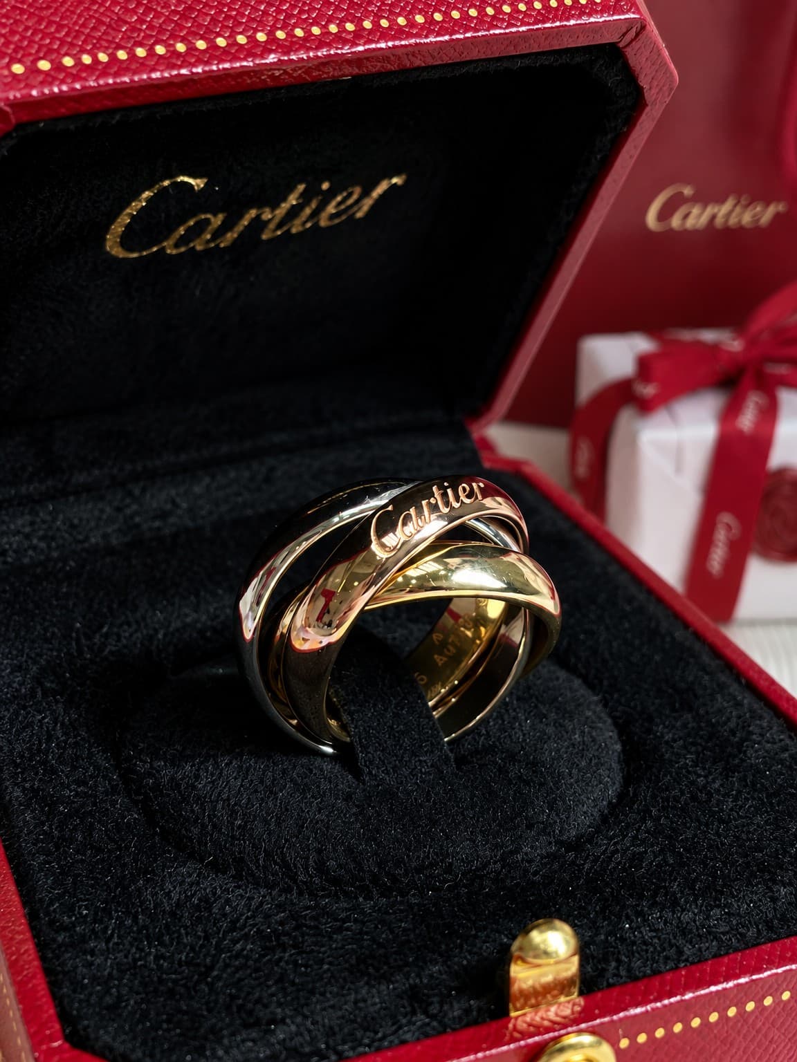 Кольцо Cartier Trinity Large model 4,4 мм — фото 5