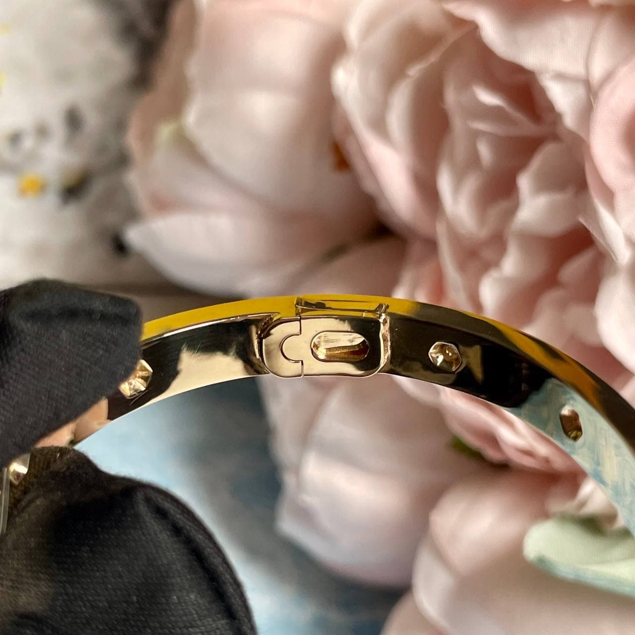 Браслет Cartier Love Pave с 10 бриллиантами 3,10 ct (желтое золото 585) — фото 6