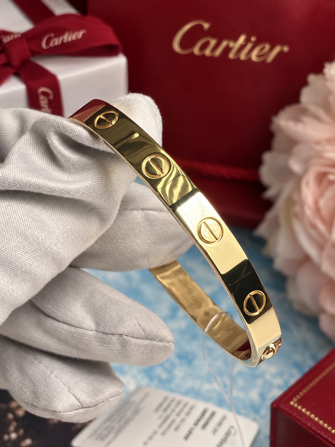 Браслет Cartier Love без бриллиантов — фото 2