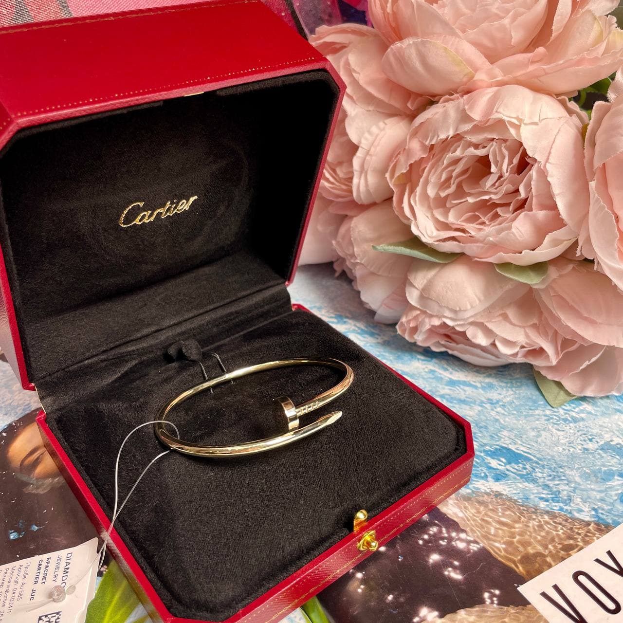 Браслет Cartier Juste Un Clou без бриллиантов (желтое золото 585) — фото 7