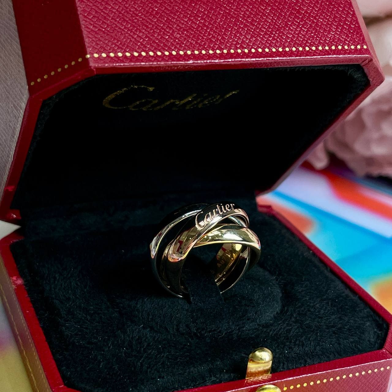 Кольцо Cartier Trinity Large model 4,4 мм (золото 750), Золото