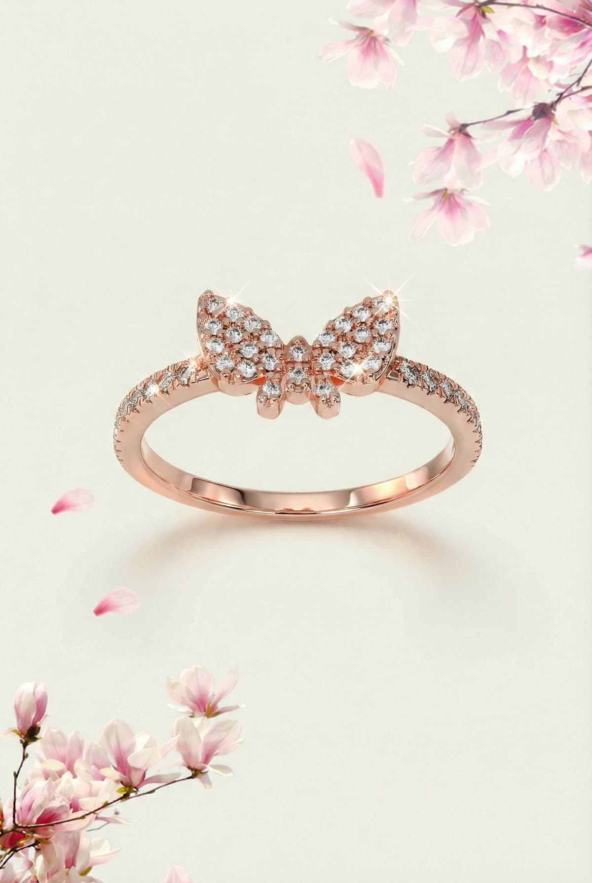 Золотое кольцо с бриллиантами 0,206ct