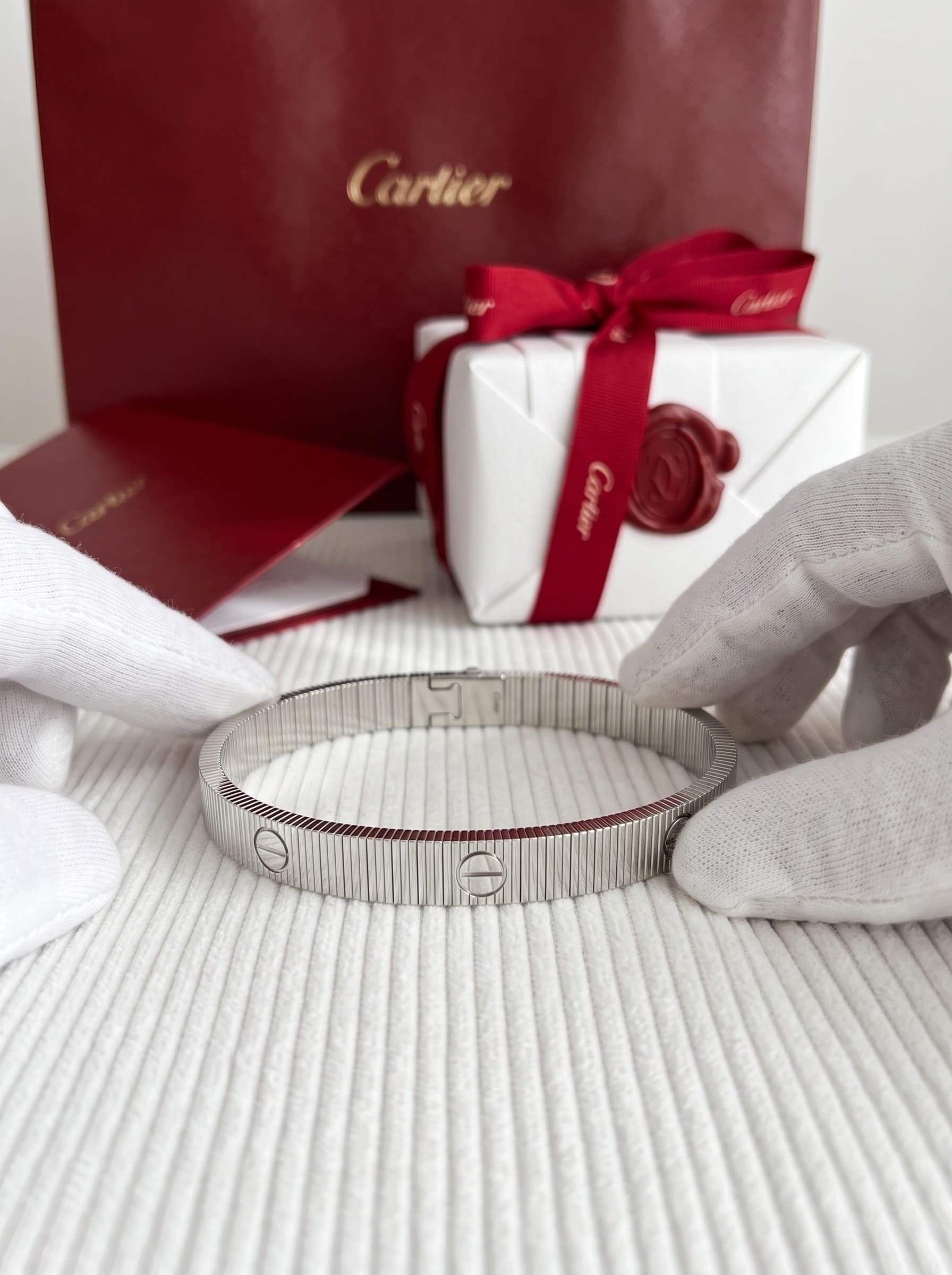 Браслет Cartier LOVE Unlimited, гибкий — фото 5