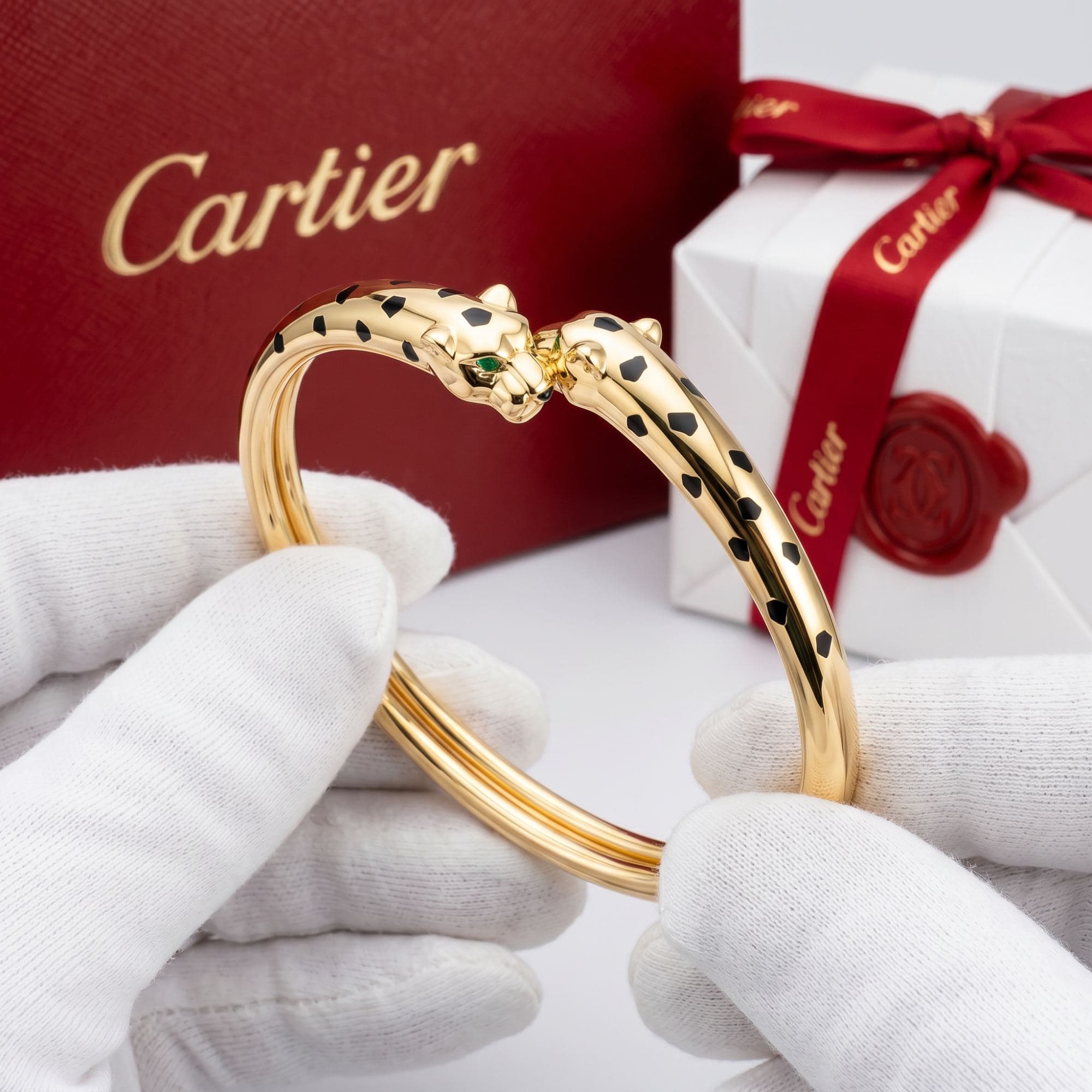 Золотой браслет Cartier Panthère, Золото