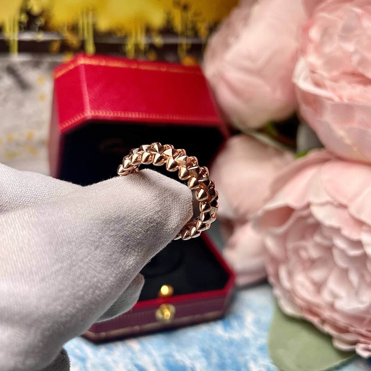Кольцо Cartier Clash (розовое золото 585), Розовое золото
