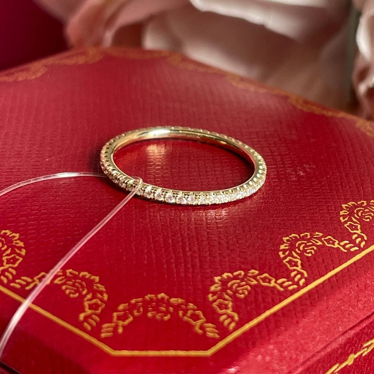 Кольцо Cartier Etincelle с бриллиантами 0,22ct 1,55mm (желтое золото 585) — фото 6