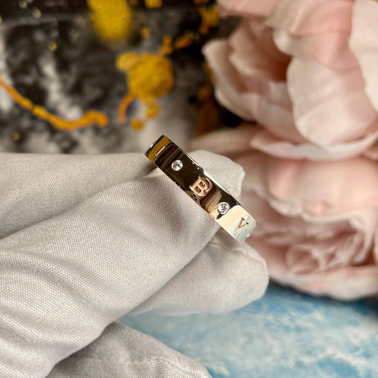 Кольцо Bulgari (розовое золото 585) — фото 4
