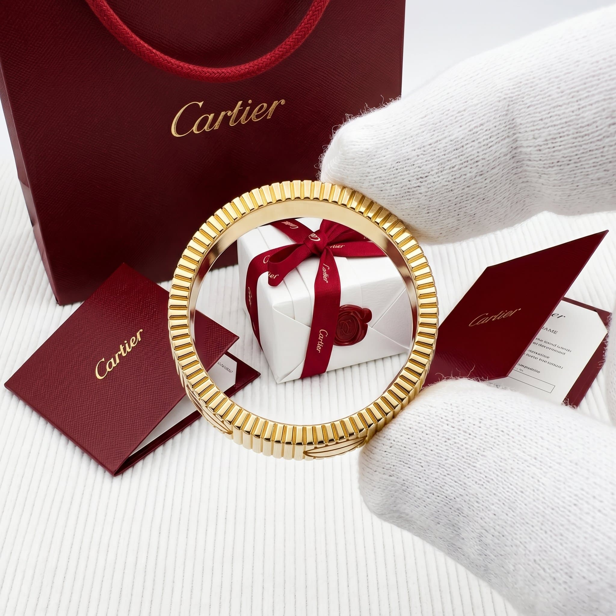 Золотое кольцо Cartier Love Unlimited — фото 2