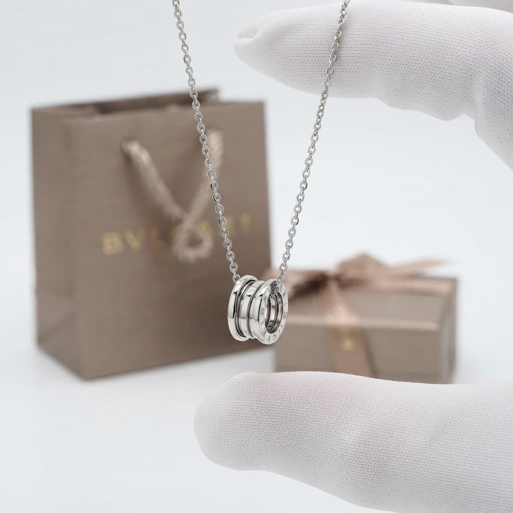 Колье B.zero1 Bulgari из розового золота