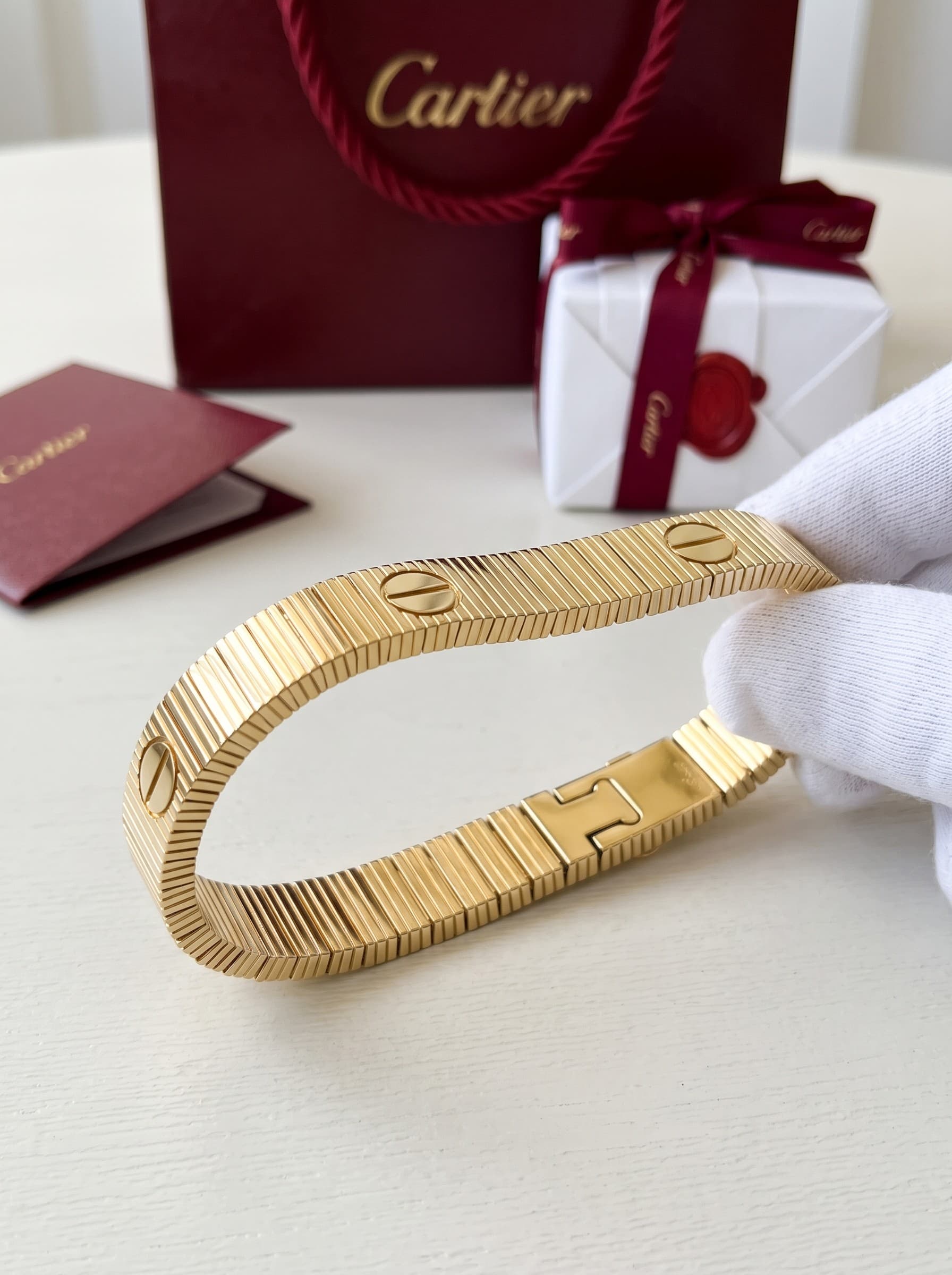 Браслет Cartier LOVE Unlimited, гибкий — фото 6