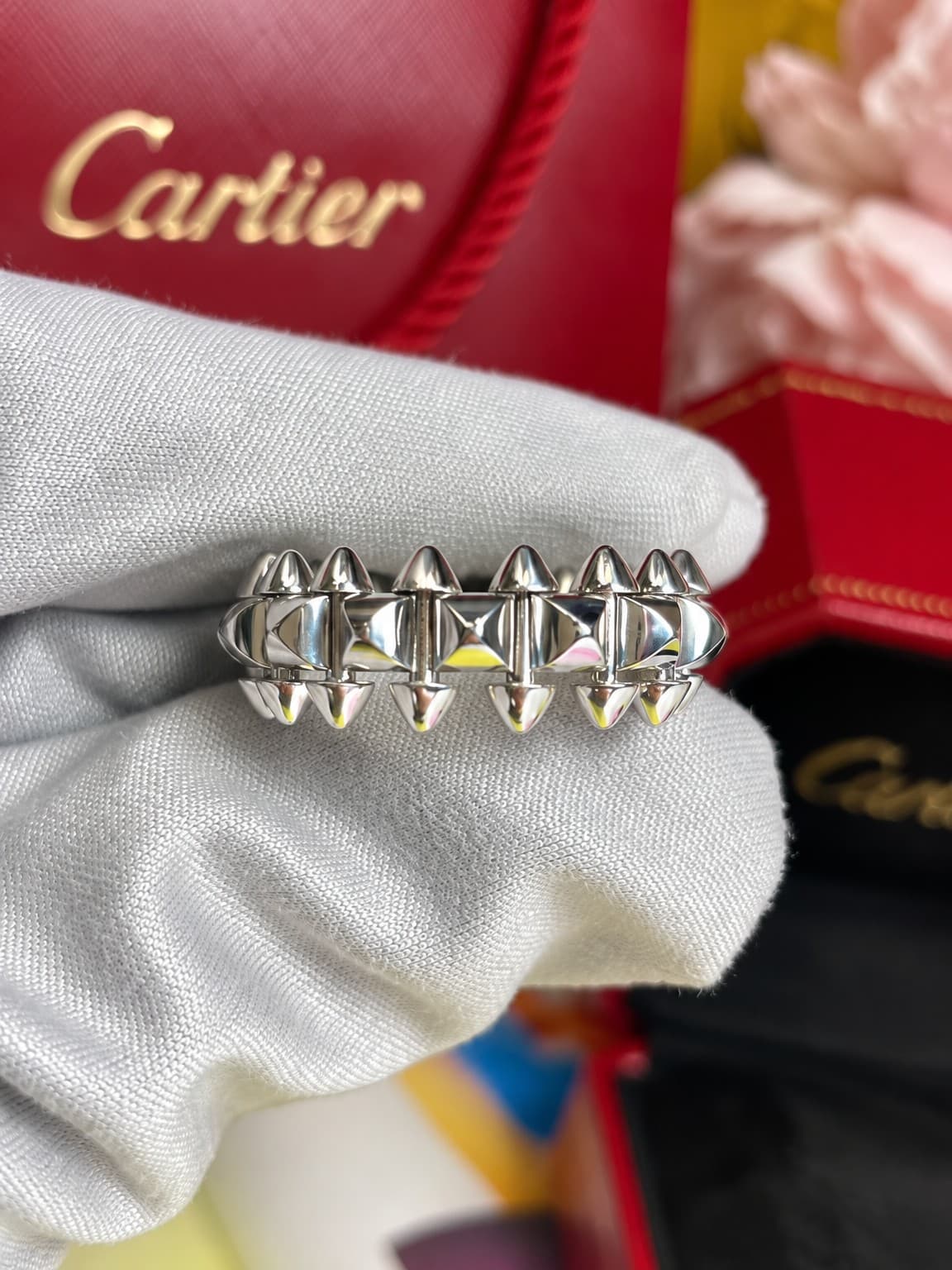 Кольцо Cartier Clash средняя модель 8 мм — фото 2