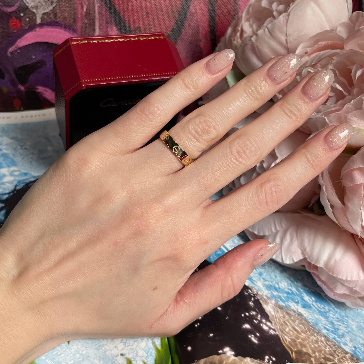 Cartier Кольцо Cartier Love узкая модель без бриллиантов (желтое золото 585)