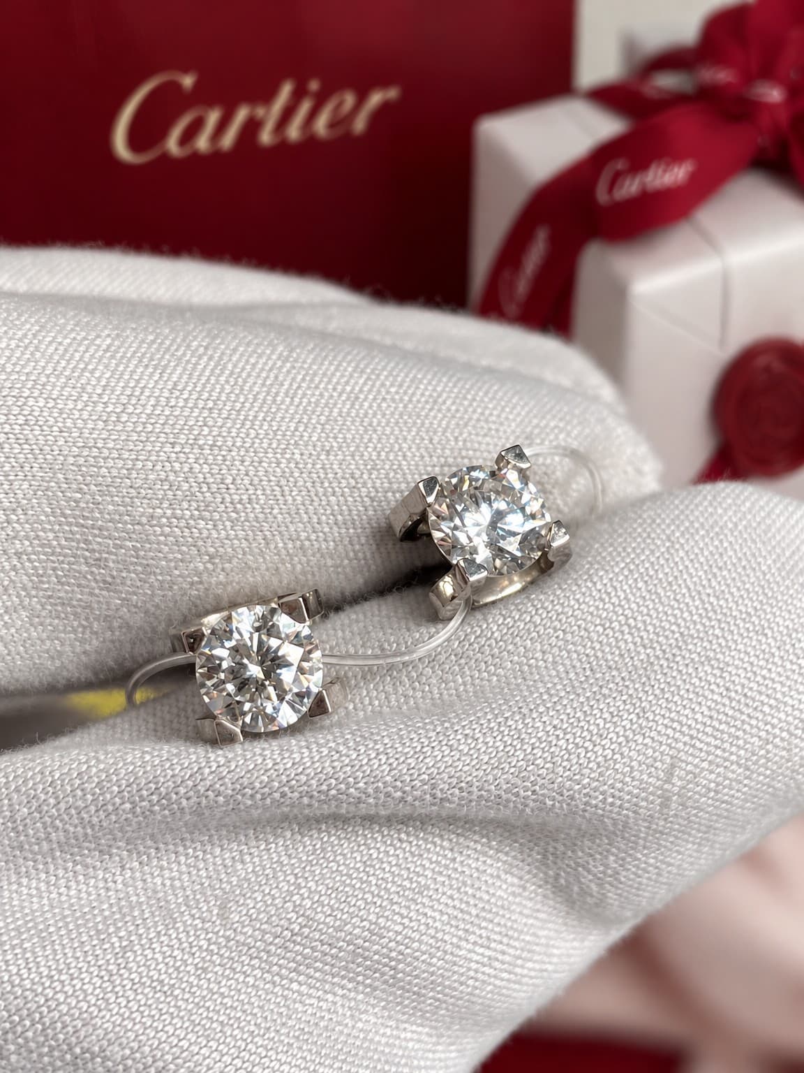 Cartier Серьги Cartier пусеты