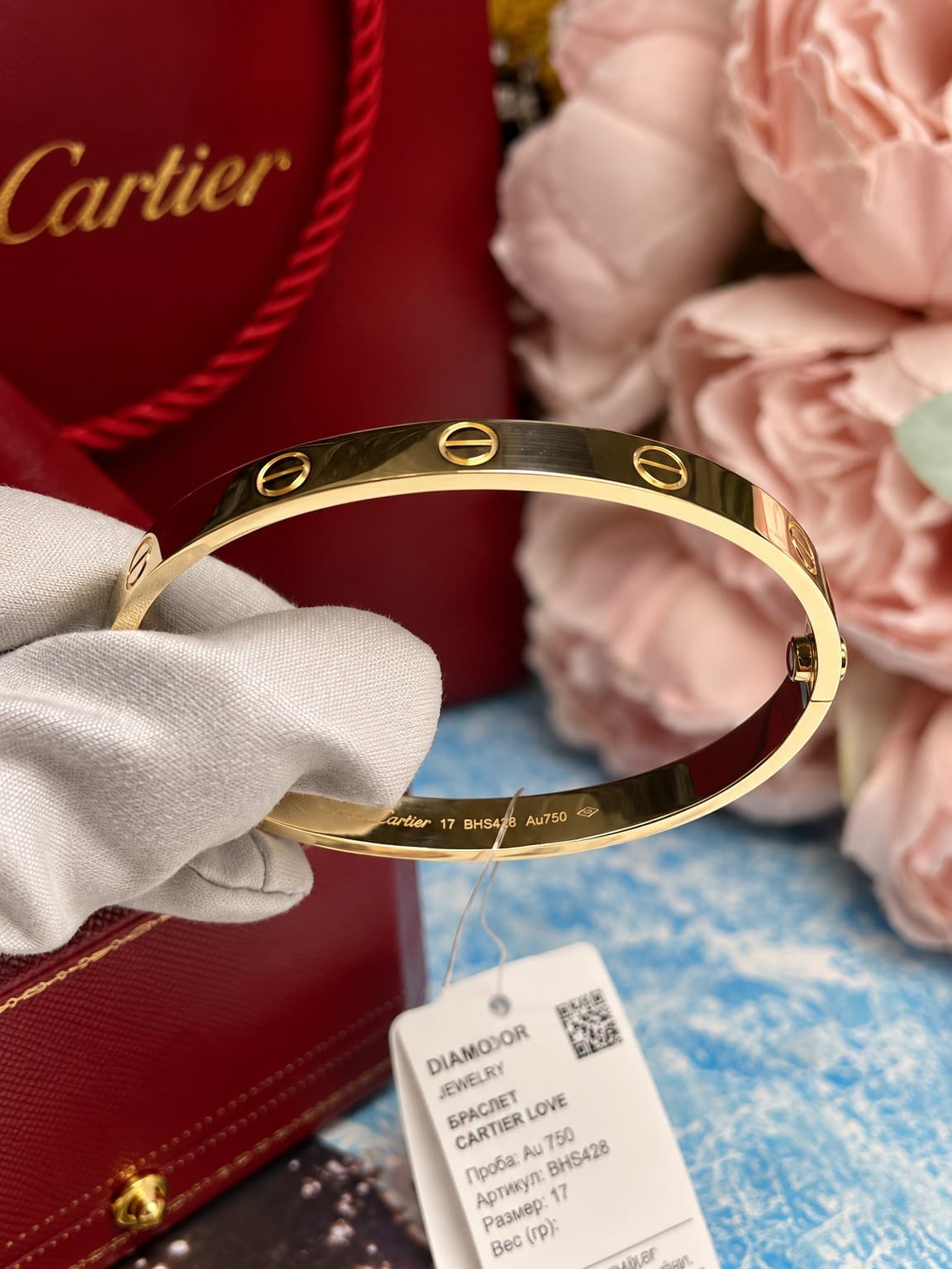 Браслет Cartier Love без бриллиантов — фото 4