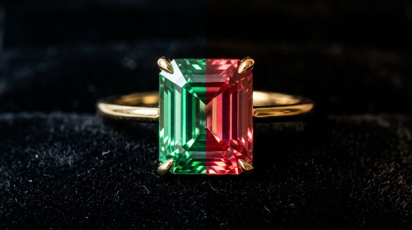 Александрит: русский камень, меняющий цвет