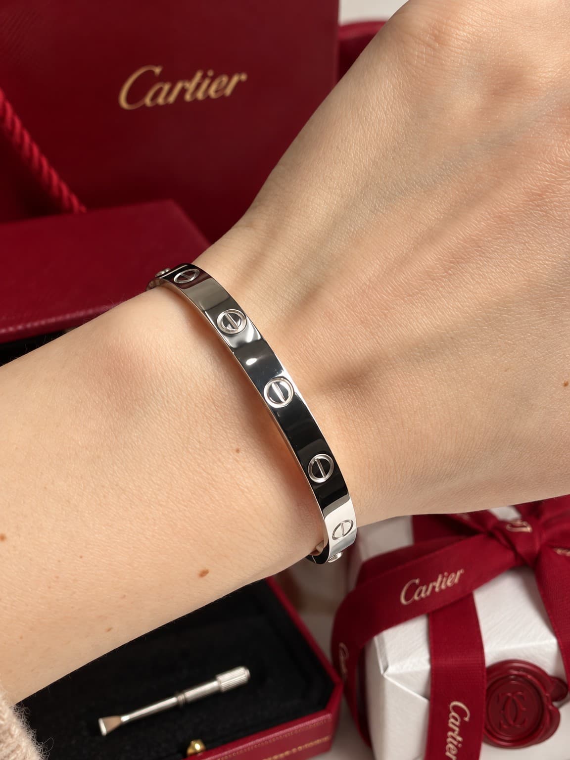 Браслет Cartier Love без бриллиантов — фото 3