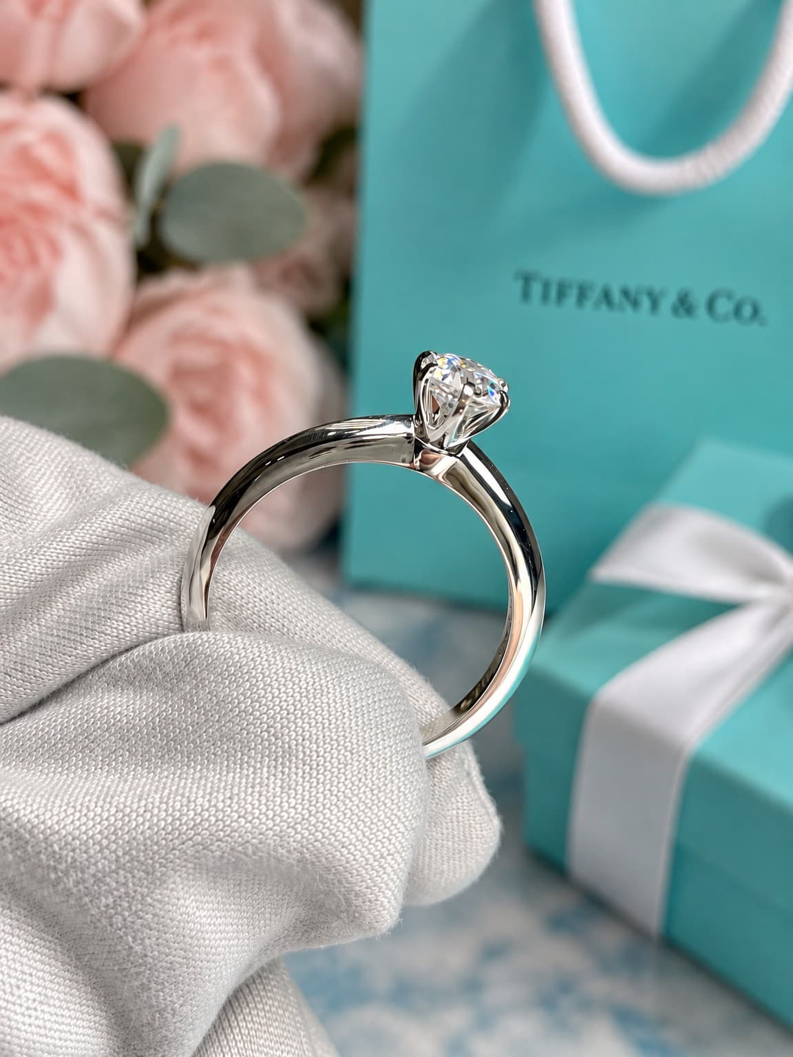Кольцо Tiffany 0,53 ct — фото 2