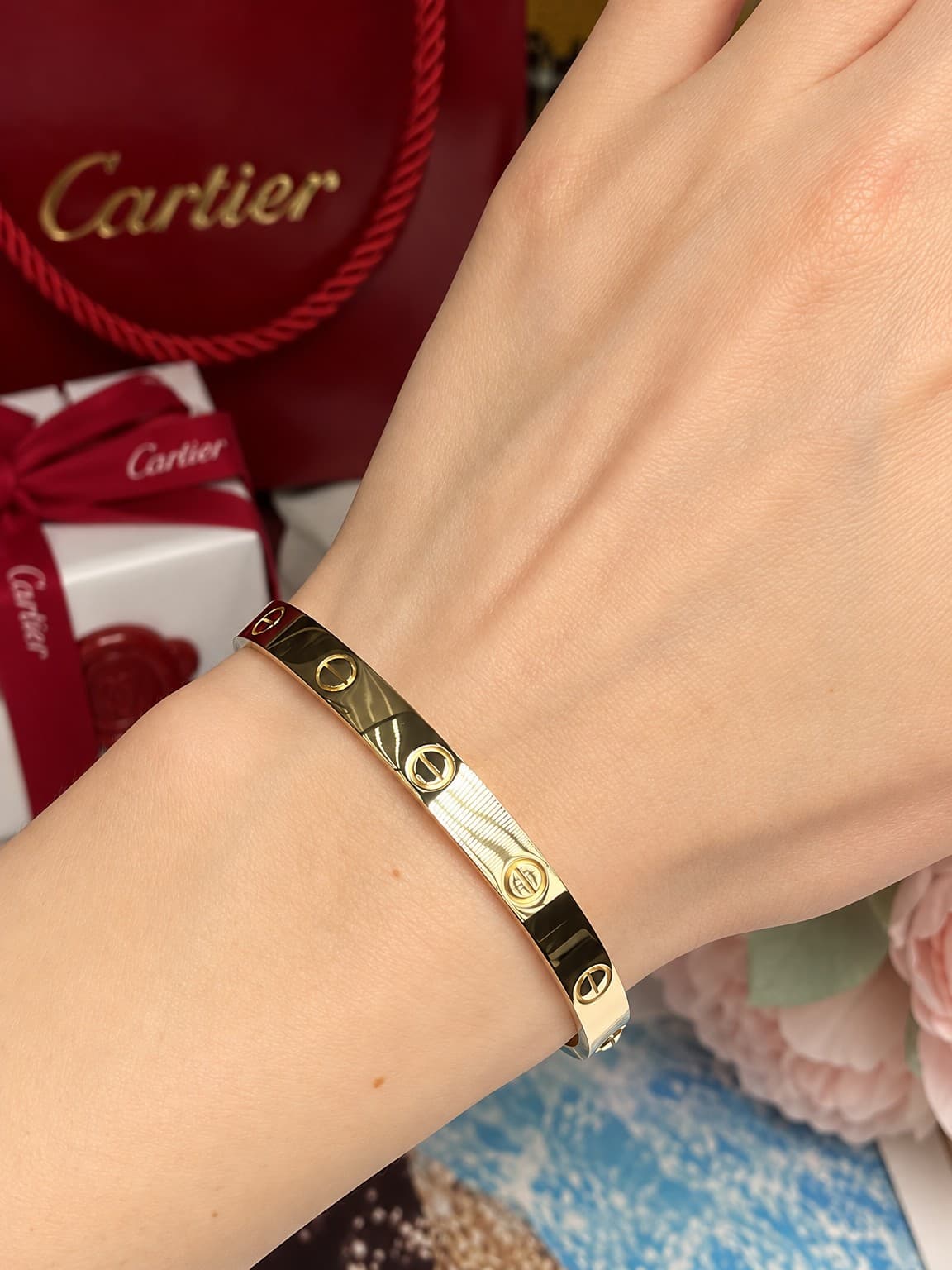 Браслет Cartier Love без бриллиантов — фото 3