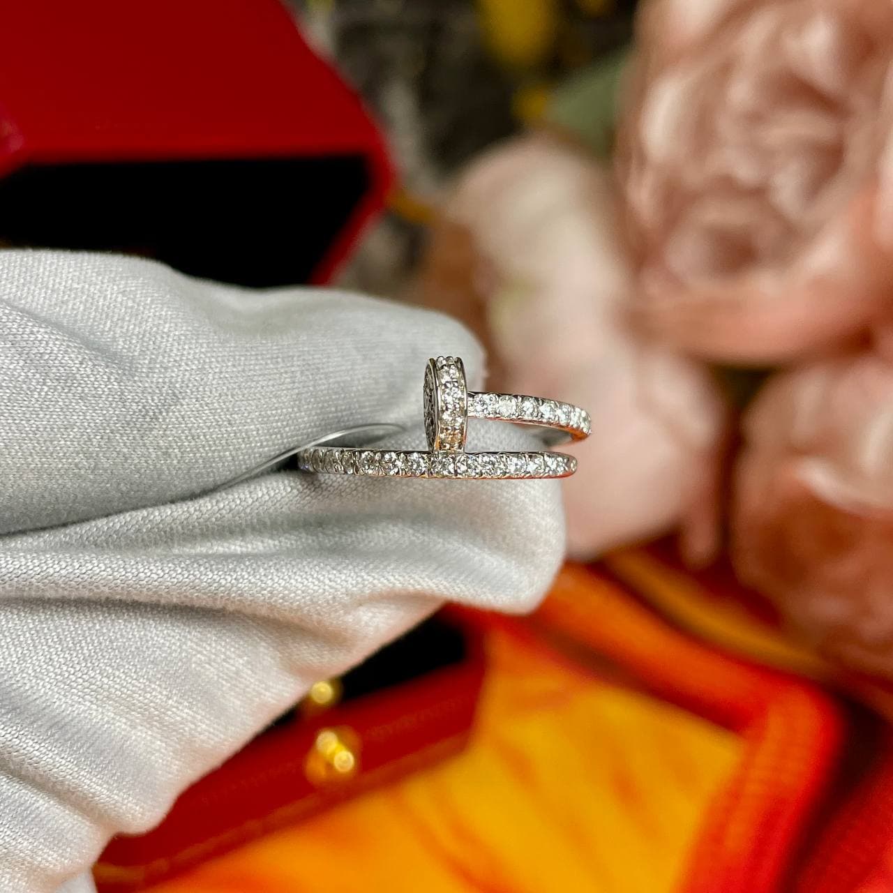 Кольцо Cartier Love уменьшенная модель WB (желтое золото 585) — фото 2