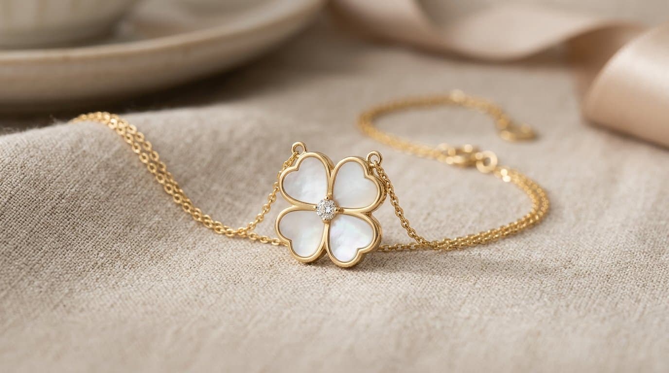 Четырёхлистный клевер: значение талисмана и Van Cleef