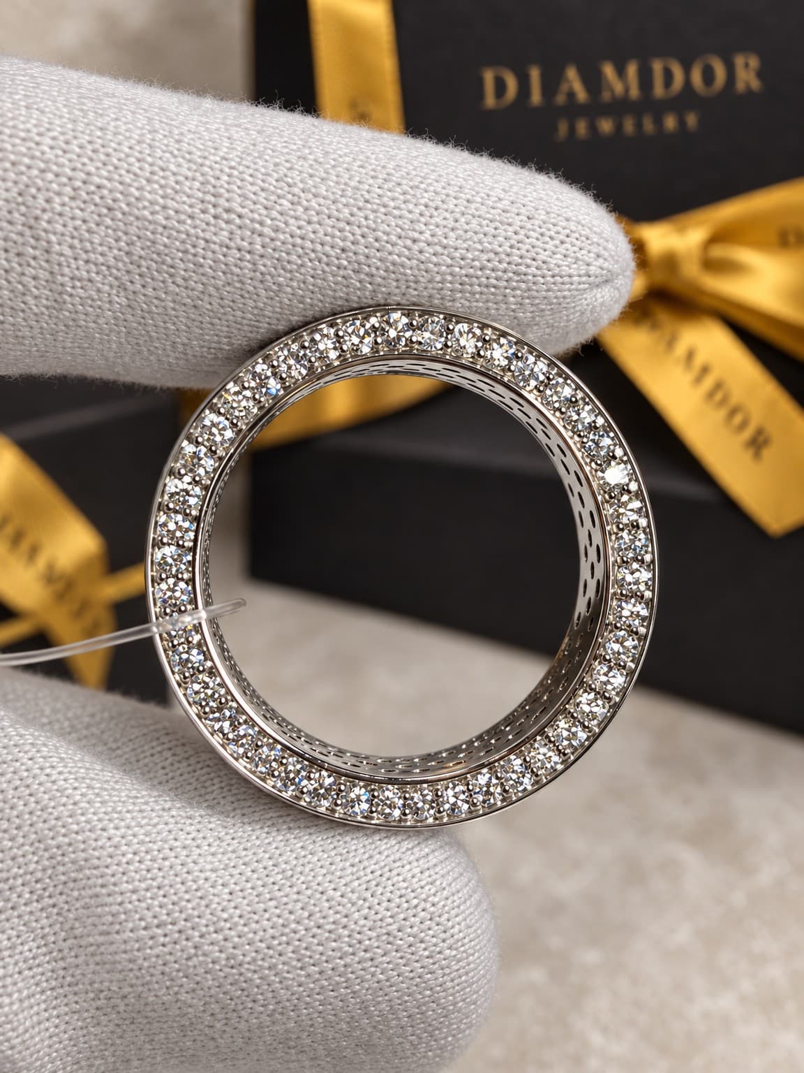 Обручальное Кольцо Pave 2,58 ct — фото 5