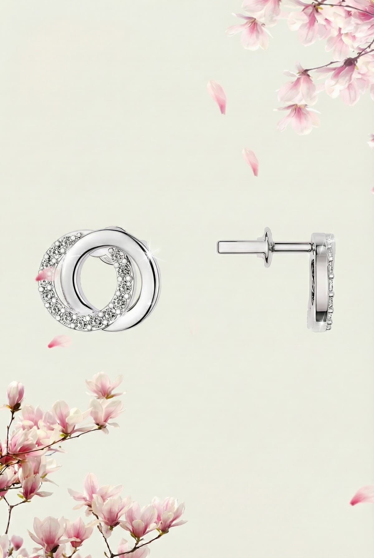 DIAMDOR Золотые серьги с бриллиантами 0,334ct